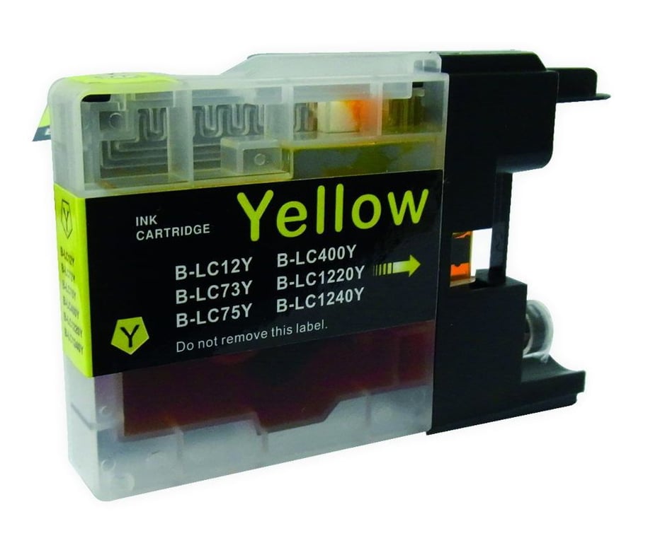 Brother LC-1240 Y inktcartridge yellow standaard capaciteit huismerk
