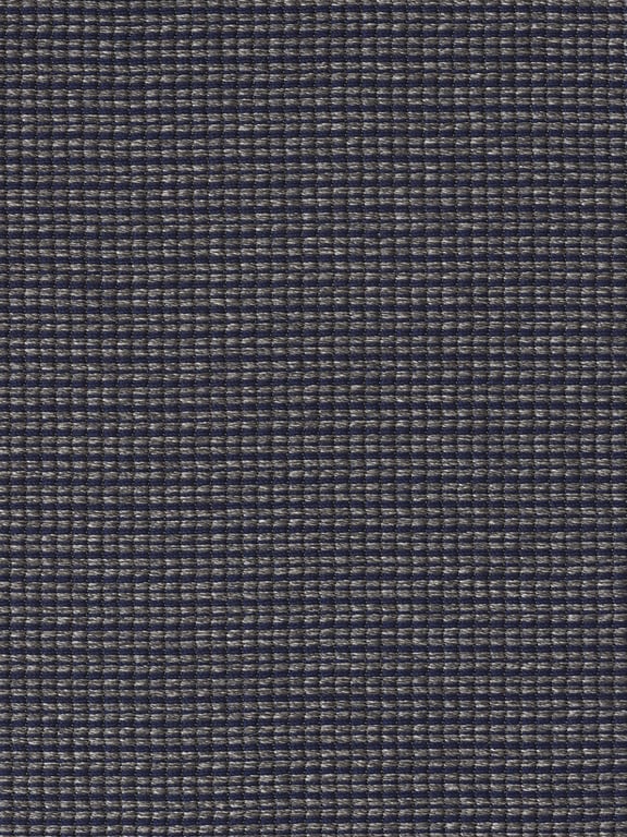Buitenkleed Woodnotes Grain Navy Blue Melange Grey
