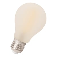 Calex LED Full Glass Filament GLS-lamp  220-240V 4W 380lm E27 A60, Frosted outside 2700K CRI80 Dimmable, energy label A+