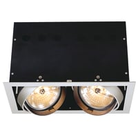 AIXLIGHT PRO 2 FRAME inbouwframe z.grijs/zwart