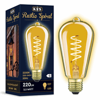 Rustic Spiral LED 4W