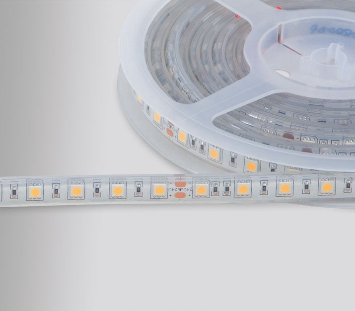 LED strip GOLD IP68, 24Vdc, 60LED/m; 14,4W/m; 510 Lm/m; RGB