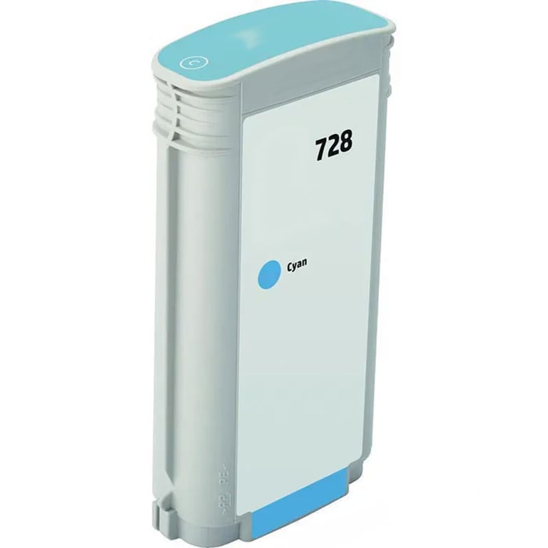 HP 728 (F9J63A) C inktcartridge cyaan hoge capaciteit huismerk