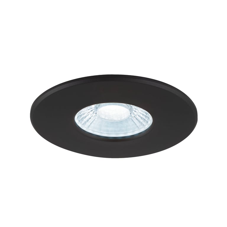 UNIVERSAL DOWNLIGHT afdekkap, voor Downlight IP65, rond, zwart