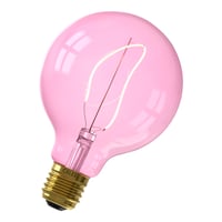 Calex NORA LED colors Globe G95 soft U-filament 220-240V 4W E27, Quartz Pink 2000K dimmable, energy label A