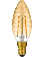 LED E14 Fila Twisted Candle C35x100 230V 140Lm 2W 920 AC Gol