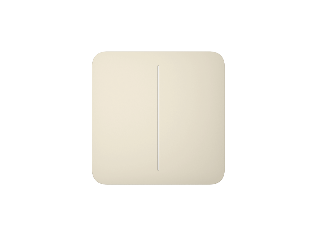 AJAX - SoloButton (2-gang) - Ivoor