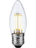 LED E27 Fila Candle C35x100 230V 320Lm 4W 925 AC Clear Dim