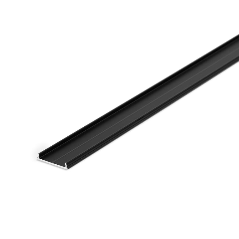 LUMIKO PF16-ZW-1M - Profiel Fix 16 dek/montageplaat voor Prof 20 en 30