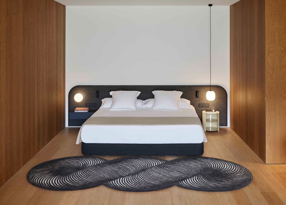 Design vloerkleed Gan Rugs Giro Black&White