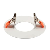 NUMINOS XS inbouwframe rond 160/70mm wit