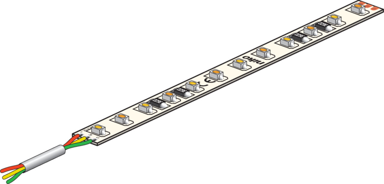 Niko - Ledstrip op rol met 120 leds (60 warm witte en 60 koud witte leds).