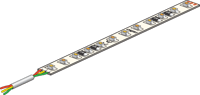 Niko - Ledstrip op rol met 120 leds (60 warm witte en 60 koud witte leds).
