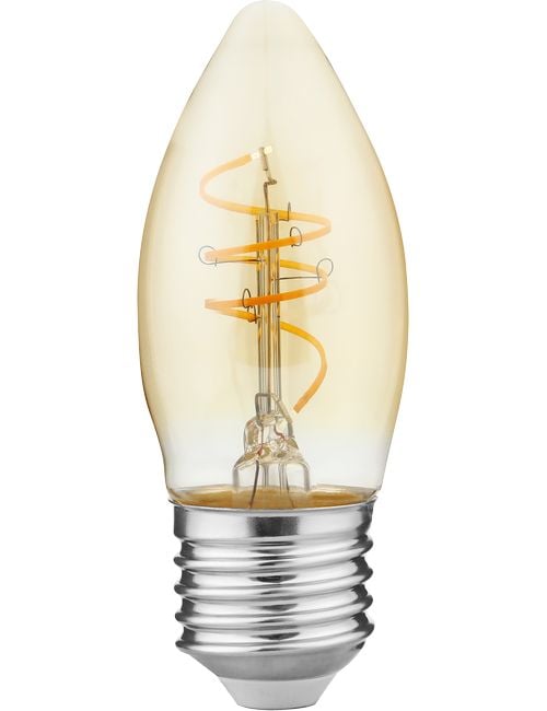LED E27 Slim Flex Fila Candle C35x95 230V 470Lm 4.2W 922 AC