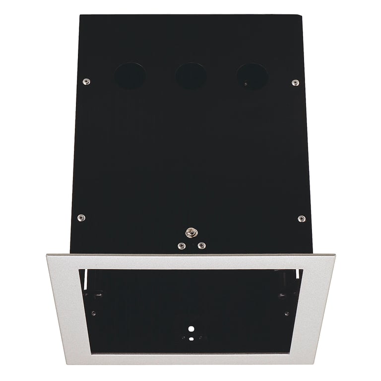 AIXLIGHT PRO 1 FRAME inbouwframe z.grijs/zwart