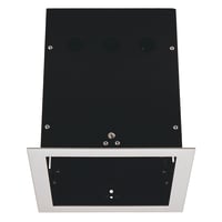 AIXLIGHT PRO 1 FRAME inbouwframe z.grijs/zwart