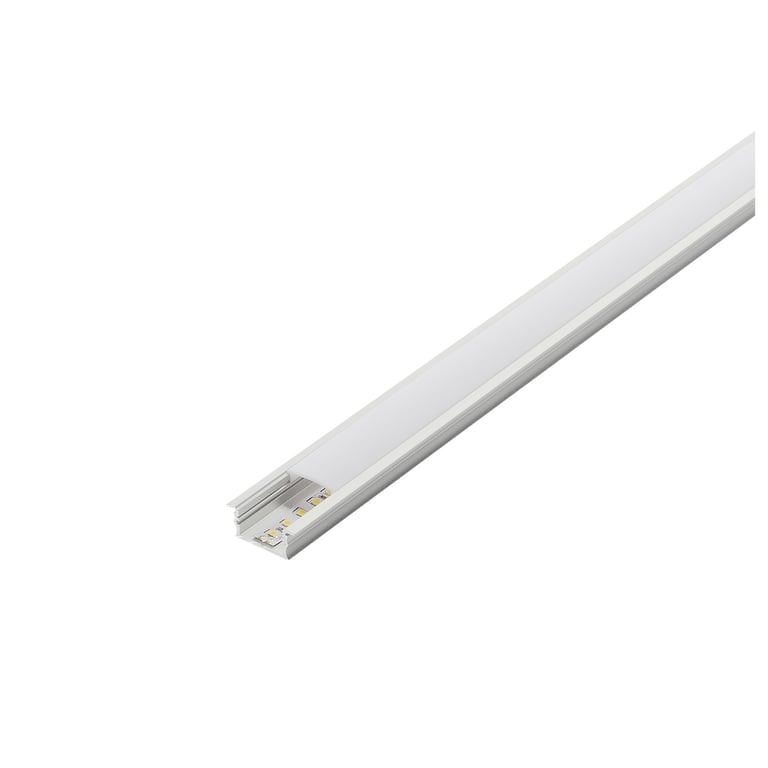 GLENOS Linear-inbouw-profiel 3314-200 2m alu gean.