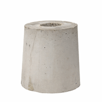 Betonblok rond klein S - Beton - BETONBLOK KLEIN