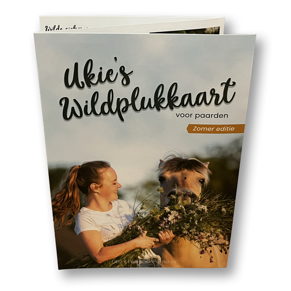 Combi: Ukie's Wildplukkaarten set met schaartje
