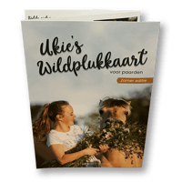 Combi: Ukie's Wildplukkaarten set met schaartje