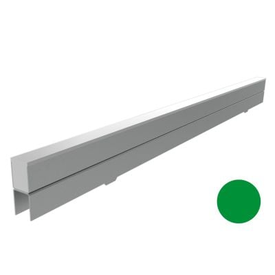 liniLED DECO-PUH-GR40CM - liniLED®PU H-Profiel Groen type Deco 0,4m