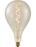 LED E27 Fila XXL GLS Spiral A165x300 230V 450Lm 6W 922 AC Go