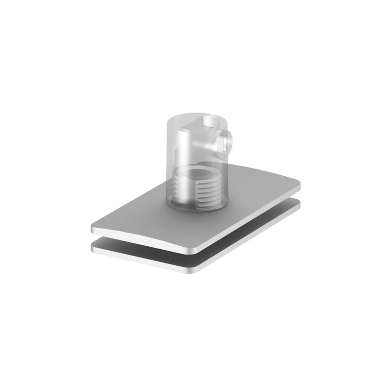 H-PROFIL trekontlasting zilver