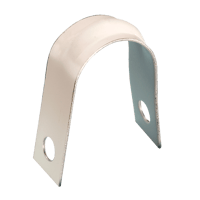 U-zadel 19/20 mm. wit