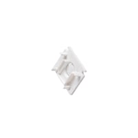 Eindkap voor opbouwrail standaard, 48V TRACK, wit