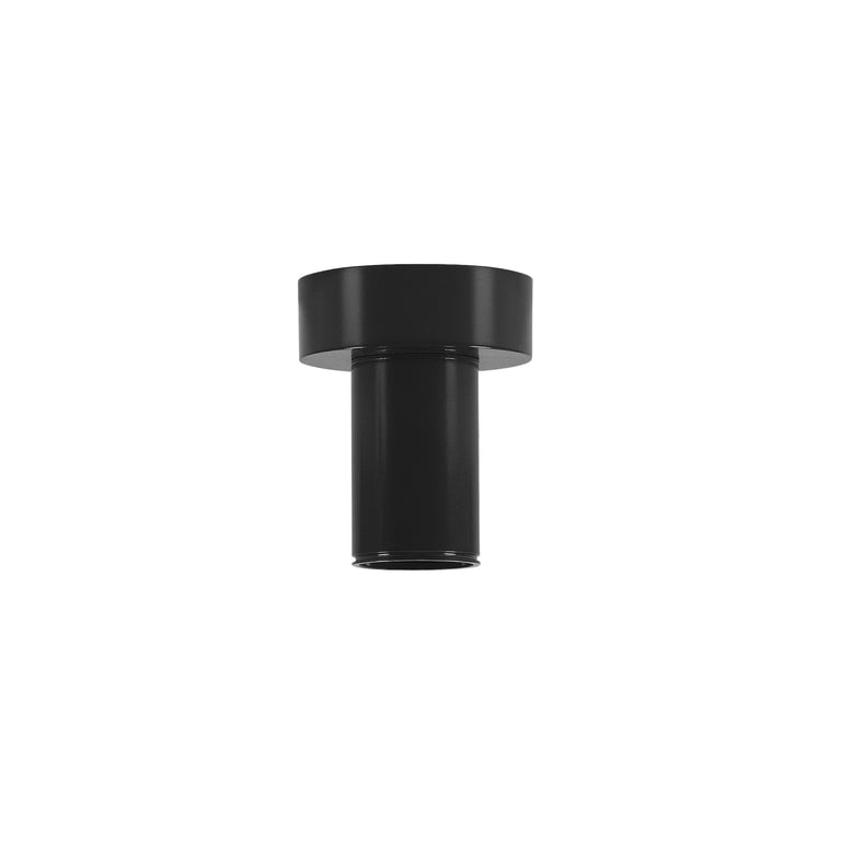 FITU plafondrozet 1xE27 zwart