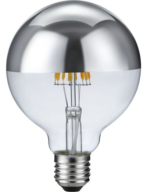 LED E27 Fila Globe Top Mirror G95x135 230V 470Lm 6.5W 925 AC