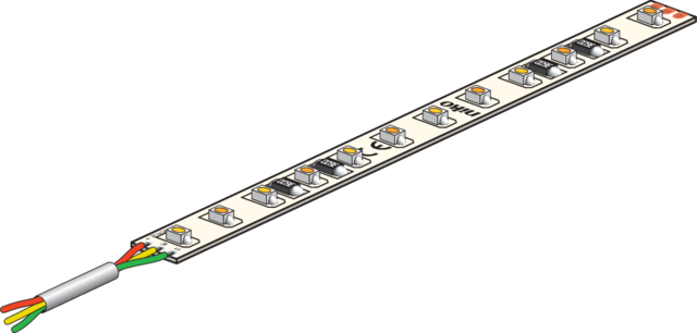 Niko - Ledstrip op rol met 120 leds (60 warm witte en 60 koud witte leds).