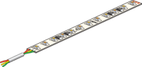 Niko - Ledstrip op rol met 120 leds (60 warm witte en 60 koud witte leds).