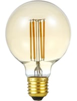 LED E27 Fila Globe G80x120 230V 520Lm 8W 922 AC Gold Dim