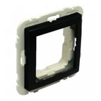 Efapel adapterring f/45x45 zwart