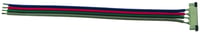 Lumiko aansluitconnector, IP20 RGB ledstrip, 10mm PCB