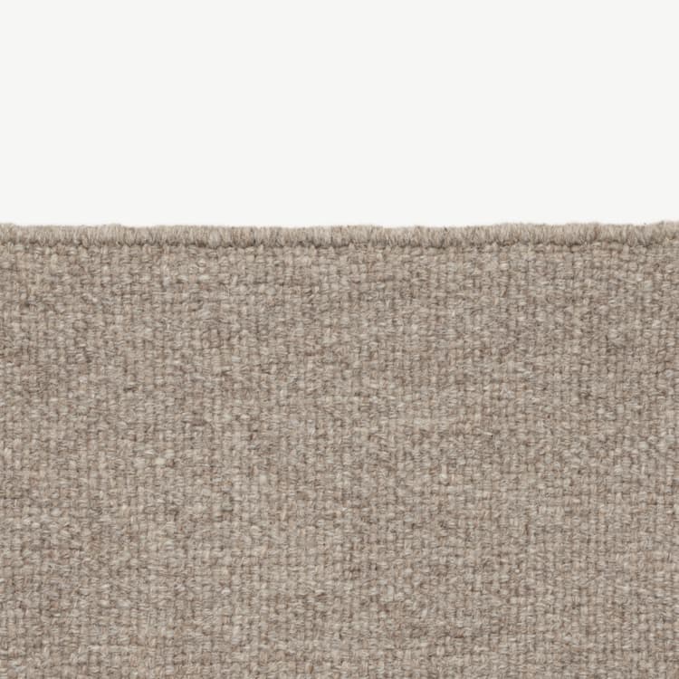 Kvadrat vloerkleed Yield without fringes Zand 0251