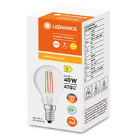 LED CLASSIC P DIM CRI 90 S 3.4W 927 FIL CL E14