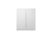 AJAX - CenterButton (2-gang) - Wit