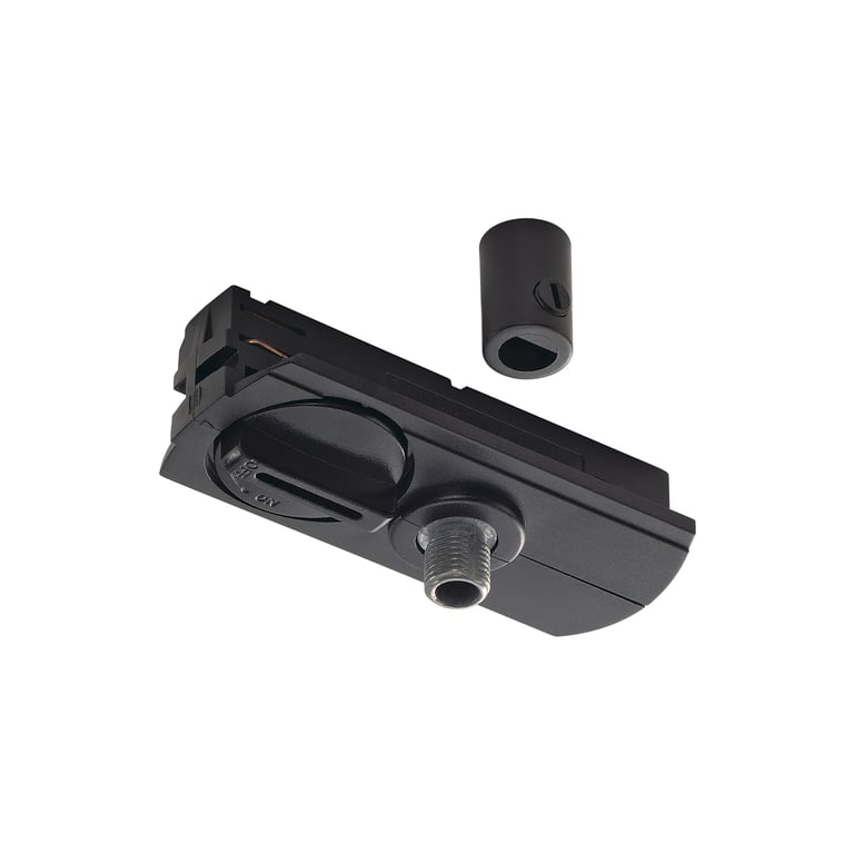 1-Fase pendeladapter zwart