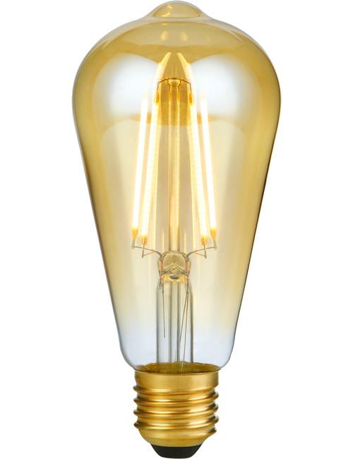 LED E27 Fila Rustika ST64x140 230V 810Lm 10W 820 AC Gold Dim