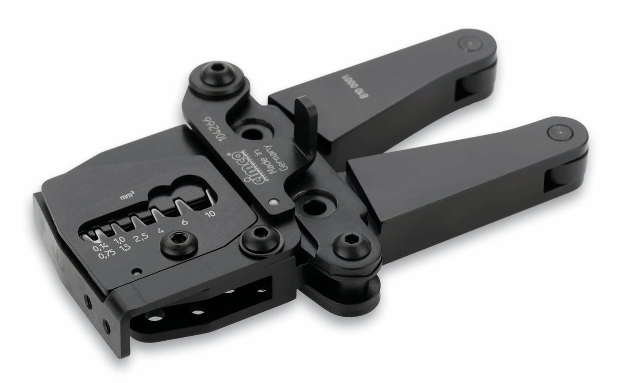 Perskoppen voor adereindhulzen trapeziumpersing 0,14 mm2 - 10 mm3