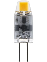 LED G4 COB T10x31 12V 80Lm 1.1W 822 330° AC/DC Clear Dim