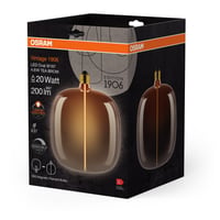 VINTAGE 1906 LED DECORATIVE BULB WITH FILAMENT-MAGNETIC STYLE DIMMABLE