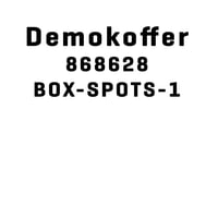 LUMIKO DEMOBOX-SPOTS-1 - Lumiko demonstratie koffer voor SPOTS DEEL1