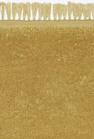 Kvadrat vloerkleed Harvest Coloured Fringes Roest c1212