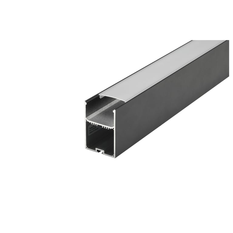 GLENOS Prof. profiel 4970, cover, zwart 2m