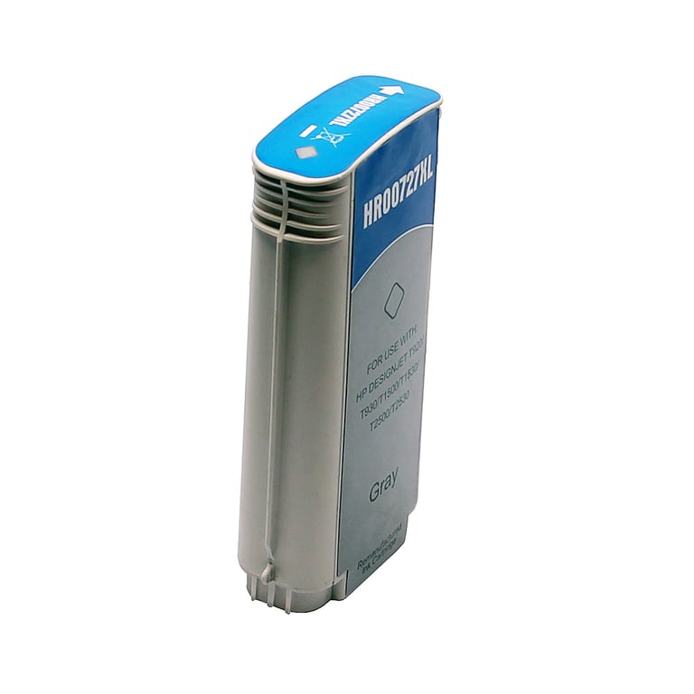 HP 727 (B3P24A) GY inktcartridge grijs standaard capaciteit huismerk