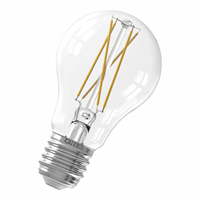 Calex Smart LED Filament Clear GLS-lamp A60 E27 220-240V 7W 806lm 1800-3000K, energy label A++