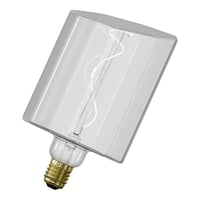 Calex VAXHOLM LED Crystal Range L125 220-240V 4W 180lm E27, clear 2700K dimmable, energy label A